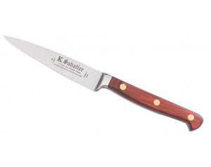 O2 K Sabatier 4 Inch Paring Knive Olive Wood Handle